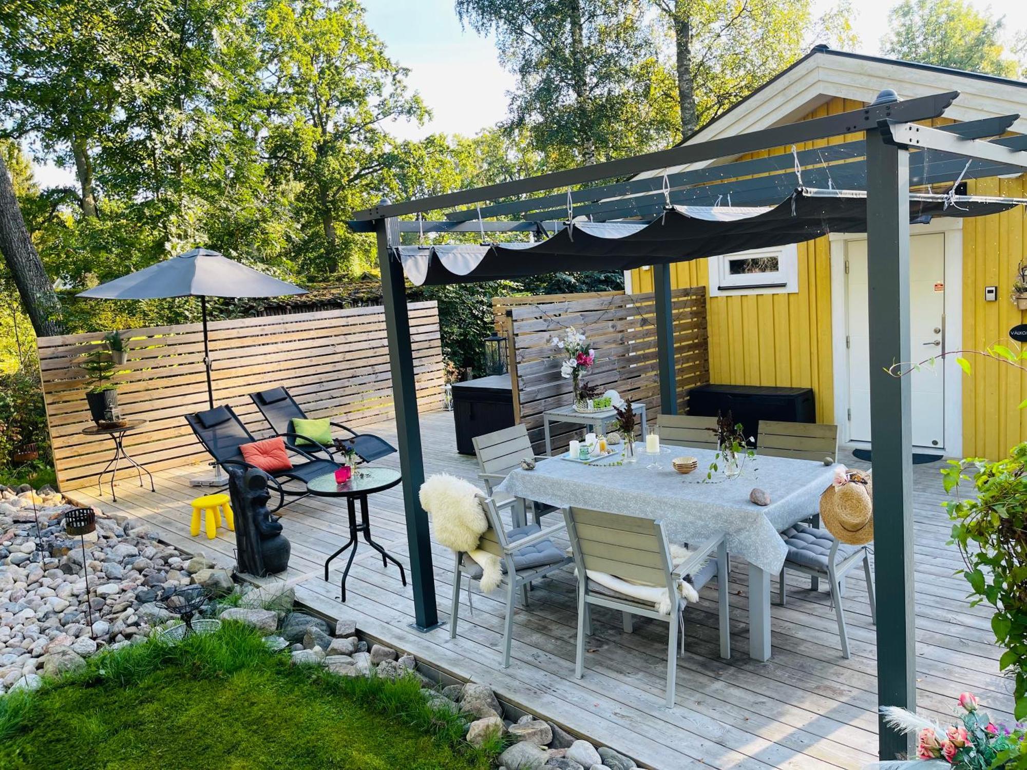 Villa Lillgarden With Sauna And Jacuzzi Norrkoping Bagian luar foto